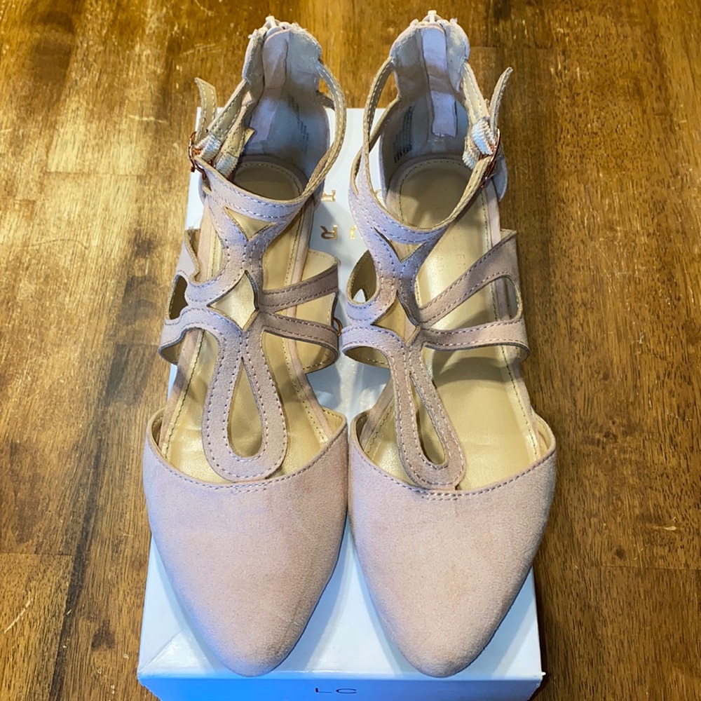 Lauren Conrad Blush Flats